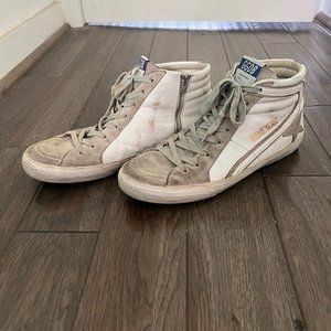 Golden Goose Slide Baskets High-Top Sneaker